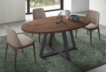 Mesa de comedor ovalada fija, Mod. Izaro Mesas de comedor en Bilbao