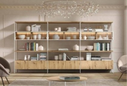 Estantería de 364 cm, Mod. Tobar Estanterias de salon en Bilbao