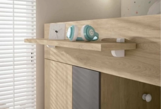 Dormitorio juvenil con cama tren, Mod. Baileywick Dormitorio Completo juvenil en Bilbao