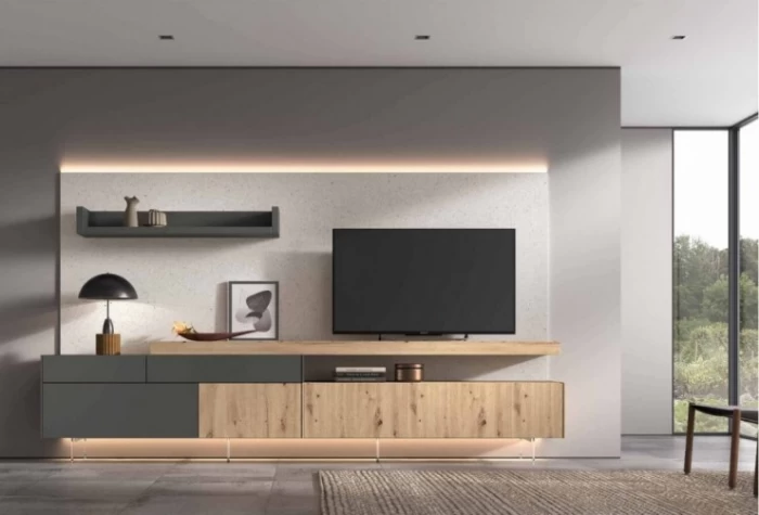 Mueble de salón de 303 cm, Mod. Steno Muebles de Salón en Bilbao