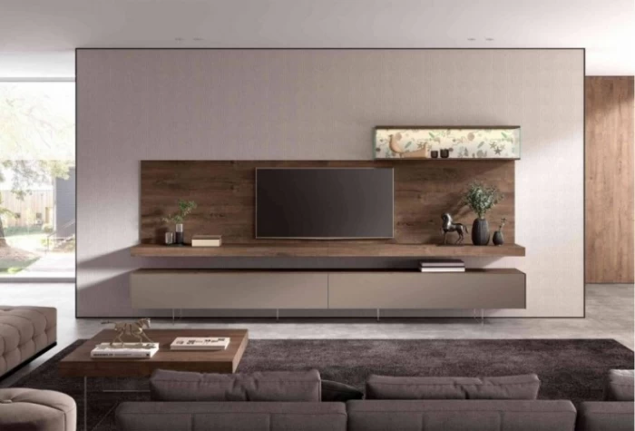 Mueble de salón de 362 cm, Mod. Roapo Muebles de Salón en Bilbao