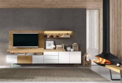 Mueble de salón de 303 cm, Mod. Rona Muebles de Salón en Bilbao