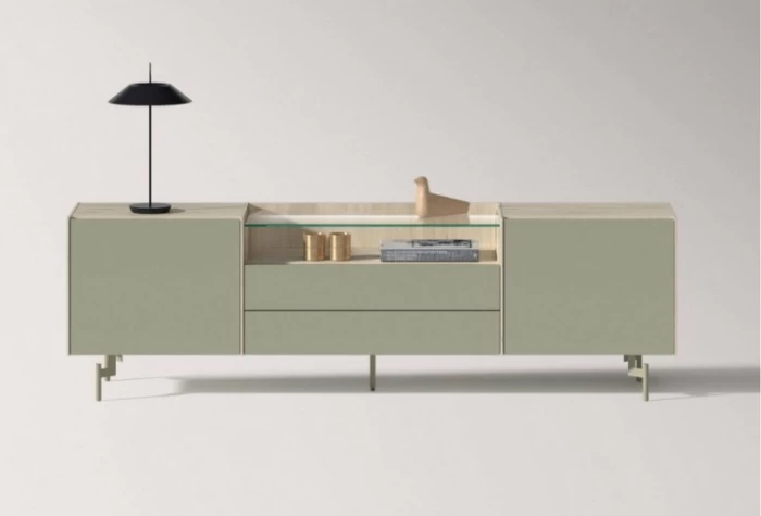 Mueble de tv de 214 cm, Mod. Bambu Muebles de TV en Bilbao