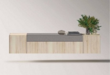 Mueble de tv de 244 cm, Mod. Senay Muebles de TV en Bilbao