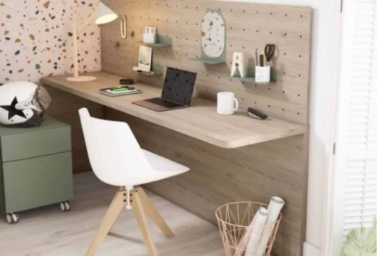 Dormitorio juvenil WALRUS con bicama y escritorio 200 cm Dormitorio Completo juvenil en Bilbao