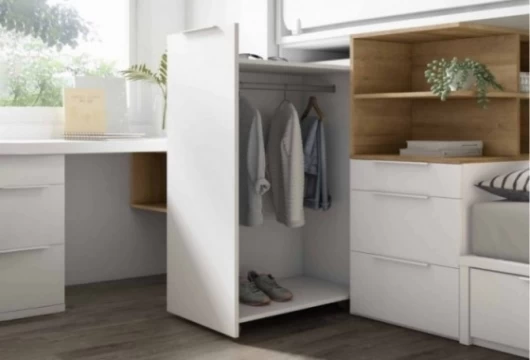 Dormitorio juvenil tren sin armario, Mod. Abbey