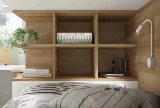 Dormitorio juvenil tren sin armario, Mod. Abbey