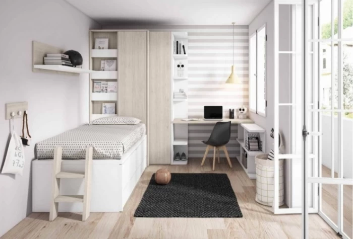 Dormitorio juvenil, Mod. Mazinger Dormitorio Completo juvenil en Bilbao