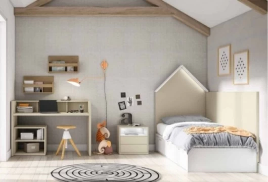 Dormitorio juvenil convertible, Mod. Dartacan Dormitorio Completo juvenil en Bilbao