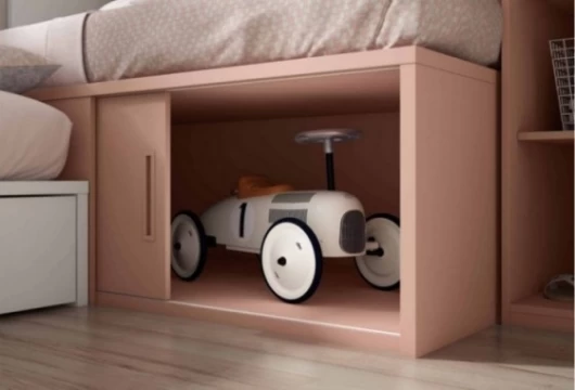 Dormitorio juvenil con 2 camas, Mod. Francois Dormitorio Completo juvenil en Bilbao