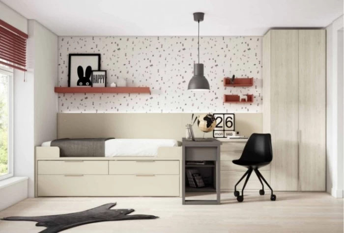 Dormitorio juvenil completo, Mod. Goodway Dormitorio Completo juvenil en Bilbao