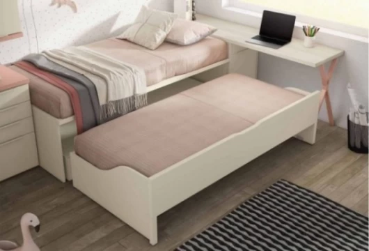 Dormitorio juvenil con armario rincón, Mod. Yogi Dormitorio Completo juvenil en Bilbao