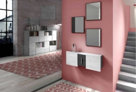 Mueble recibidor de 88 cm, Mod. Aldaia