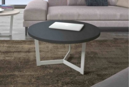 Mesa de centro Ø80 cm, Mod. Reamix Mesas auxiliares en Bilbao