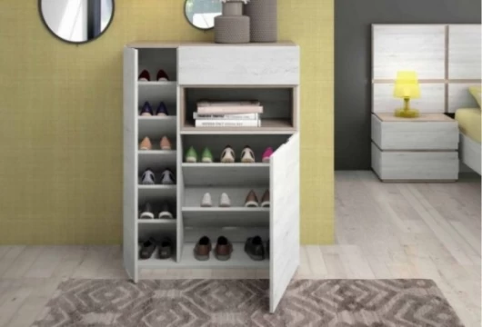 Zapatero 88 cm puertas y hueco, Mod. Enns Zapateros en Bilbao