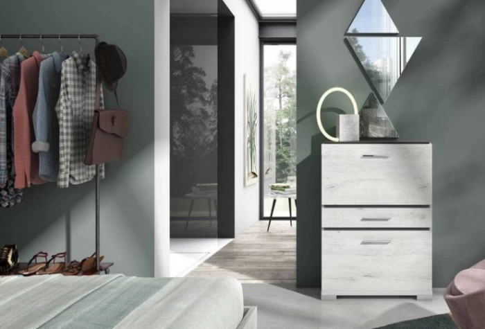 Zapatero 69 cm 2 puertas y cajón, Mod. Tirol Zapateros en Bilbao