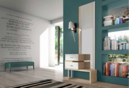 Mueble recibidor de 85 cm, Mod. Cueto