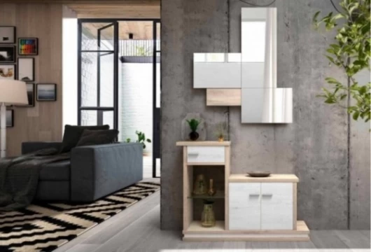 Mueble recibidor de 97 cm, Mod. Burbona