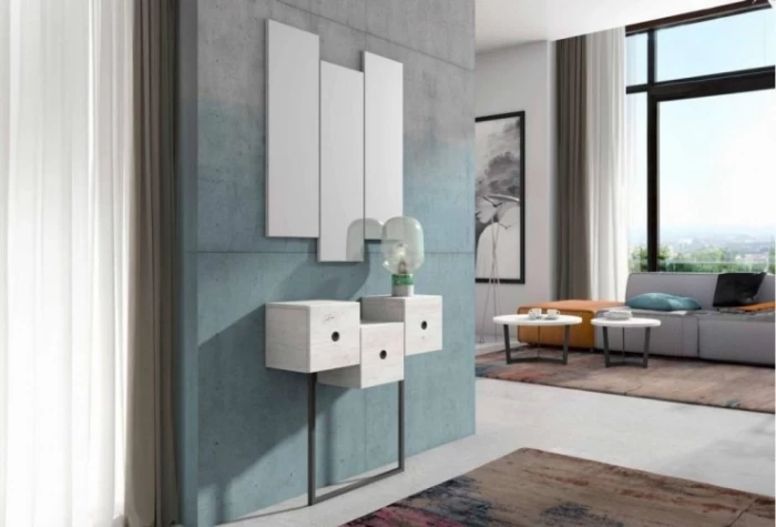 Mueble recibidor de 75 cm, Mod. Arburu