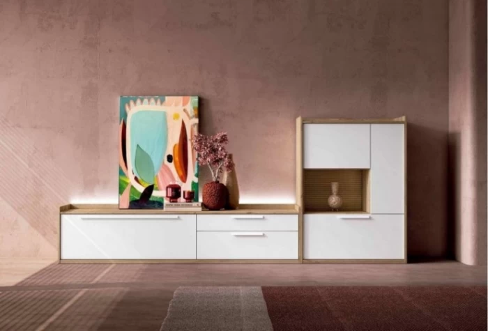 Mueble de salón de 281 cm, Mod. Ángel Muebles de Salón en Bilbao