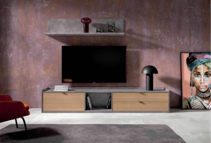 Mueble de salón de 251 cm, Mod. Mulhacen Muebles de Salón en Bilbao