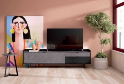 Mueble de tv de 223 cm, Mod. Aneto Muebles de TV en Bilbao