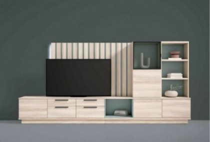 Mueble de salón de 330 cm, Mod. Sebastian Muebles de Salón en Bilbao