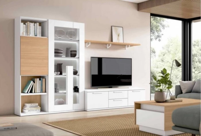 Mueble de salón de 302 cm, Mod. Indianapolis Muebles de Salón en Bilbao