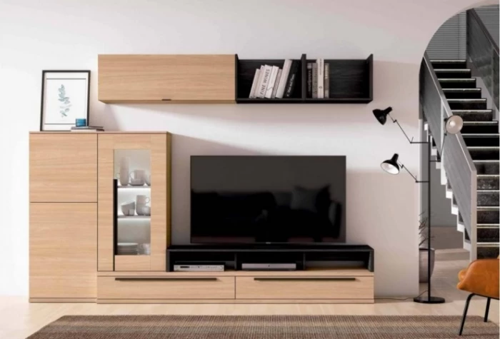 Mueble de salón de 275 cm, Mod. Massachusetts Muebles de Salón en Bilbao