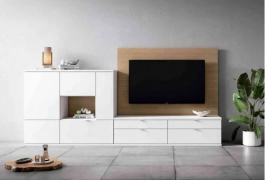 Mueble de salón de 303 cm, Mod. Hampshire Muebles de Salón en Bilbao