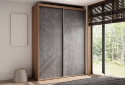 Armario de 182 cm con 2 correderas, Mod. Arcoli Armarios de Dormitorio en Bilbao