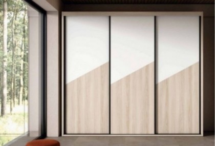 Armario de 271 cm con 3 correderas, Mod. Calibla Armarios de Dormitorio en Bilbao