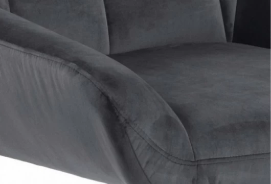 Sillon giratorio pie central gris, Mod. Domen Sillones en Bilbao