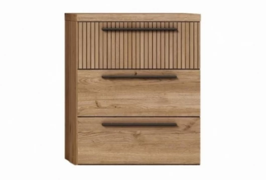 Mesita de noche de 3 cajones, Mod. Meganisi Mesitas de noche en Bilbao