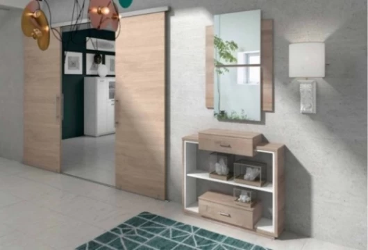 Mueble recibidor de 90 cm, Mod. Pando