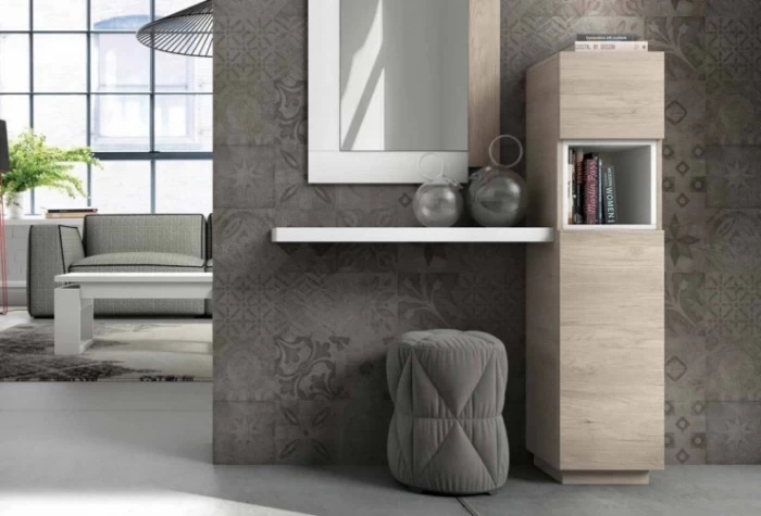 Mueble recibidor de 110 cm, Mod. Rodil