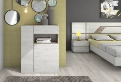 Zapatero 88 cm puertas y hueco, Mod. Enns Zapateros en Bilbao