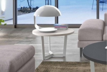 Mesa auxiliar Ø 60 cm, Mod. Aurea Mesas auxiliares en Bilbao