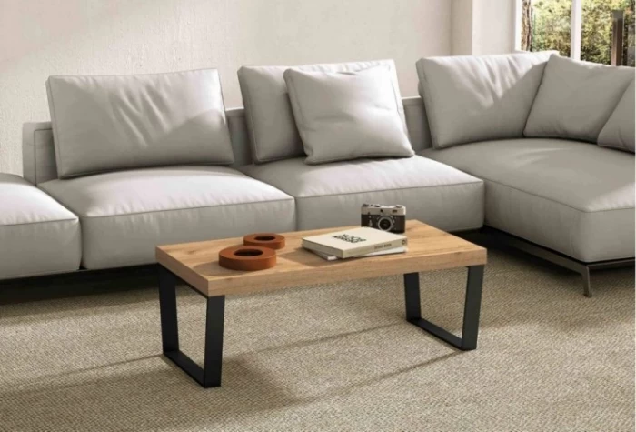 Mesa de centro fija de 110 cm, Mod. Atambu Mesas de centro en Bilbao