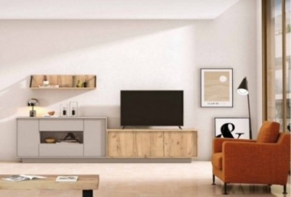 Mueble de salón de 316 cm. Mod. Delta Muebles de Salón en Bilbao
