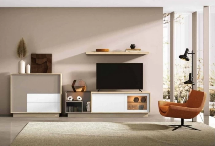 Mueble de salón de 316 cm. Mod. Fruita Muebles de Salón en Bilbao