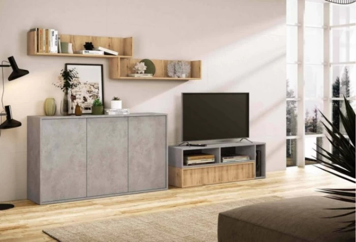 Mueble de salón de 296 cm. Mod. Sheridan Muebles de Salón en Bilbao