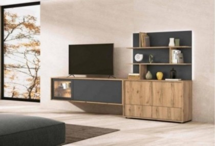 Mueble de salón de 296 cm. Mod. Tree Muebles de Salón en Bilbao