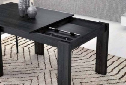 Mesa de comedor extensible 90 a 125 cm Hardee Mesas de comedor en Bilbao