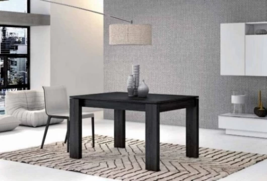 Mesa de comedor extensible 90 a 125 cm Hardee Mesas de comedor en Bilbao
