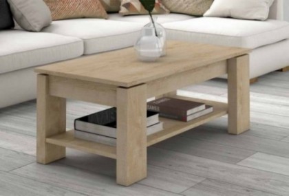 Mesa de centro con revistero 110 cm, Mod. Newhall Mesas de centro en Bilbao