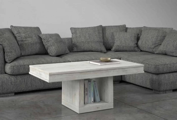 Mesa centro elevable doble 110 cm, Mod. Whitby Mesas de centro en Bilbao