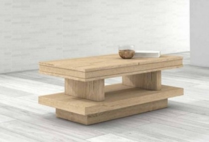 Mesa de centro elevable doble 110 cm, Mod. Newholm Mesas de centro en Bilbao