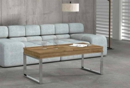 Mesa de centro elevable doble 110 cm, Mod. Dansley Mesas de centro en Bilbao