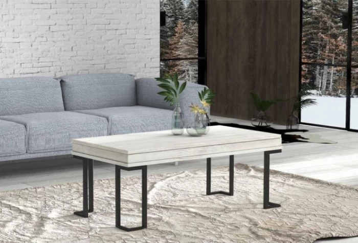 Mesa de centro elevable 110 cm, Mod. Seaton Mesas de centro en Bilbao